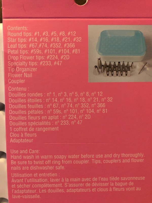 Celebrate Decorating Kit Tip Set 25pcs gallery