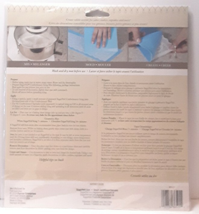 SugarVeil Confectioner's Mat Geometric Brand New gallery