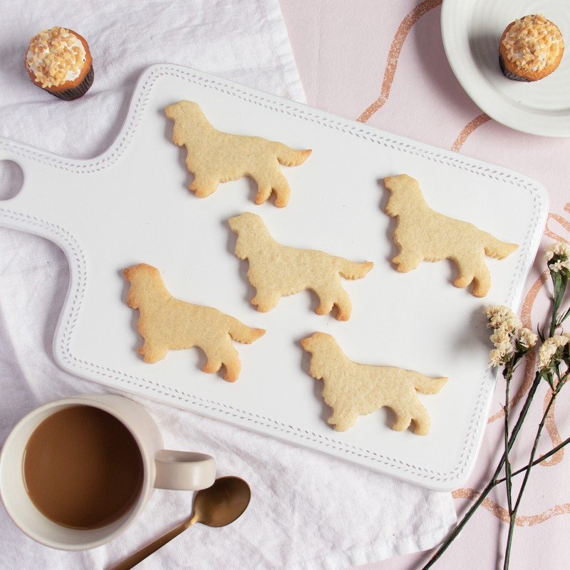 Show Cocker Spaniel Body Cookie Cutter dog portrait treats animal shelter rescue gallery