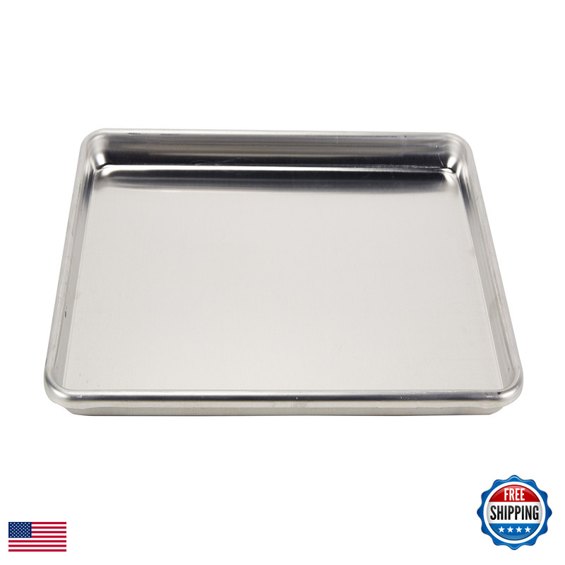 Vollrath Wear-Ever Half-Size Sheet Pan 18-Inch X 13-Inch Open-Bead Aluminum Nsf