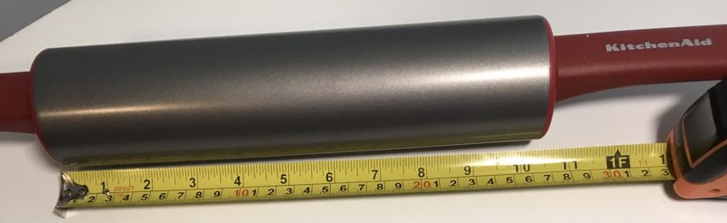 KitchenAid Carbon Steel Gourmet Rolling Pin. Non Stick. Pre-owned. 0740 BBR#9 gallery