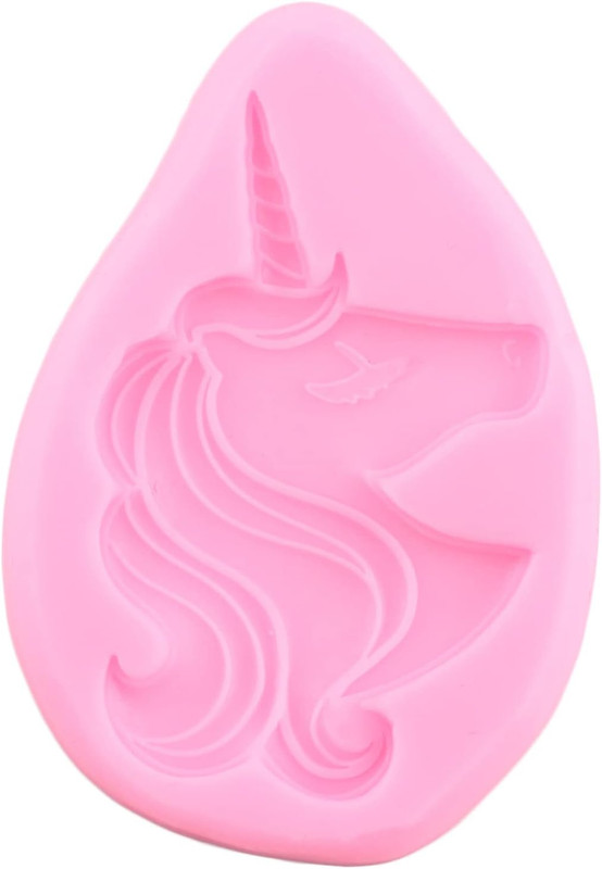 Unicorn Silicone Molds Unicorn Horn Ears Rainbow Fondant Molds for Cake Decorati gallery