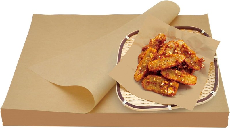 300 PCS Parchment Paper Sheets 12×12 Inch, Unbleached Parchment Paper for