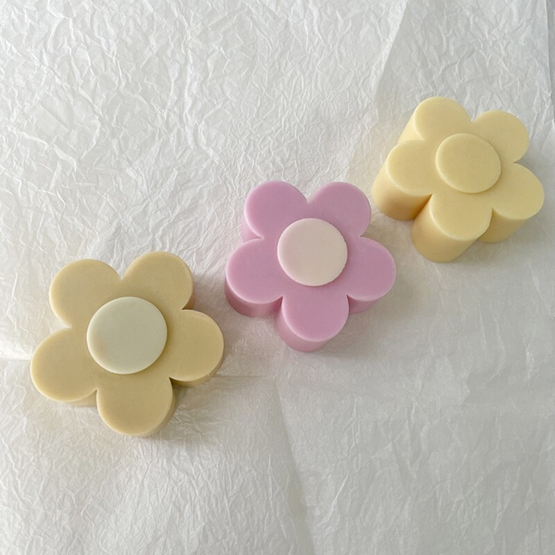 Flower Silicone Mould Resin Ceramics Candy Fondant Candy Chocolate Soap Mould gallery