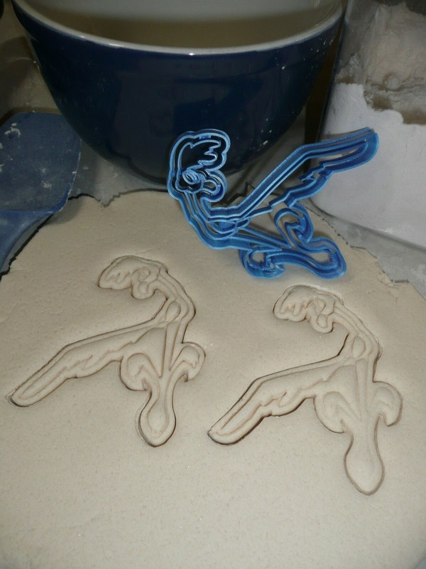 ROADRUNNER ROAD RUNNER RUNNING BIRD SPECIAL OCCASION COOKIE STAMP USA PR2826 gallery