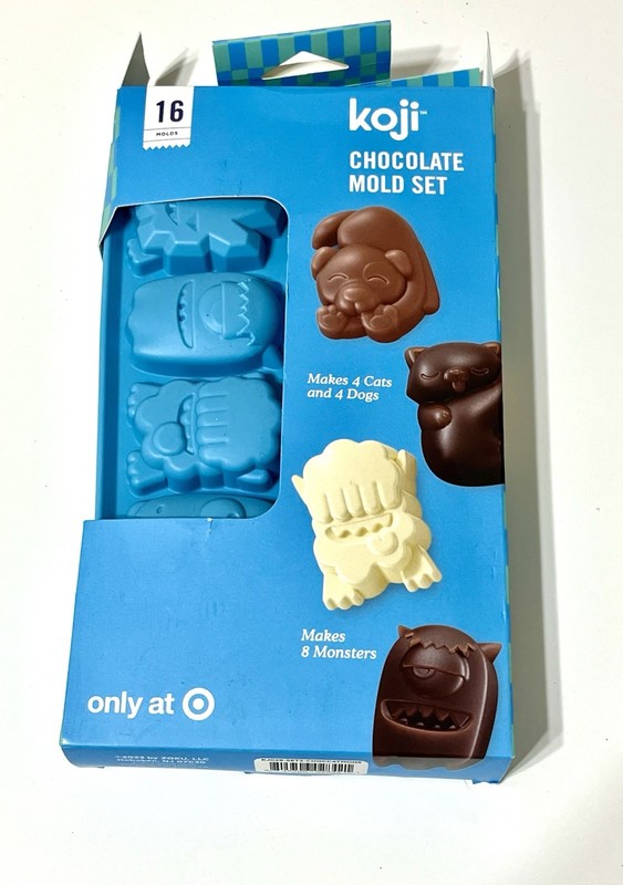 Chocolate Or Craft Dogs Cats Monster Silicone Molds 2 pack gallery