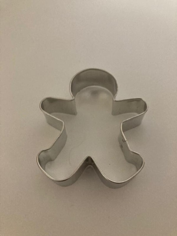Ann Clark - Metal Cookie Cutter - Gingerbread Man Shape - Large Size - New gallery