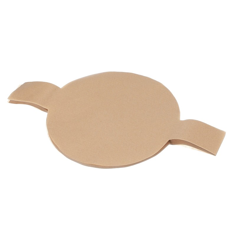 100Pack 10 Inch Round Parchment Paper Circle Baking Sheet Paper Wood Color