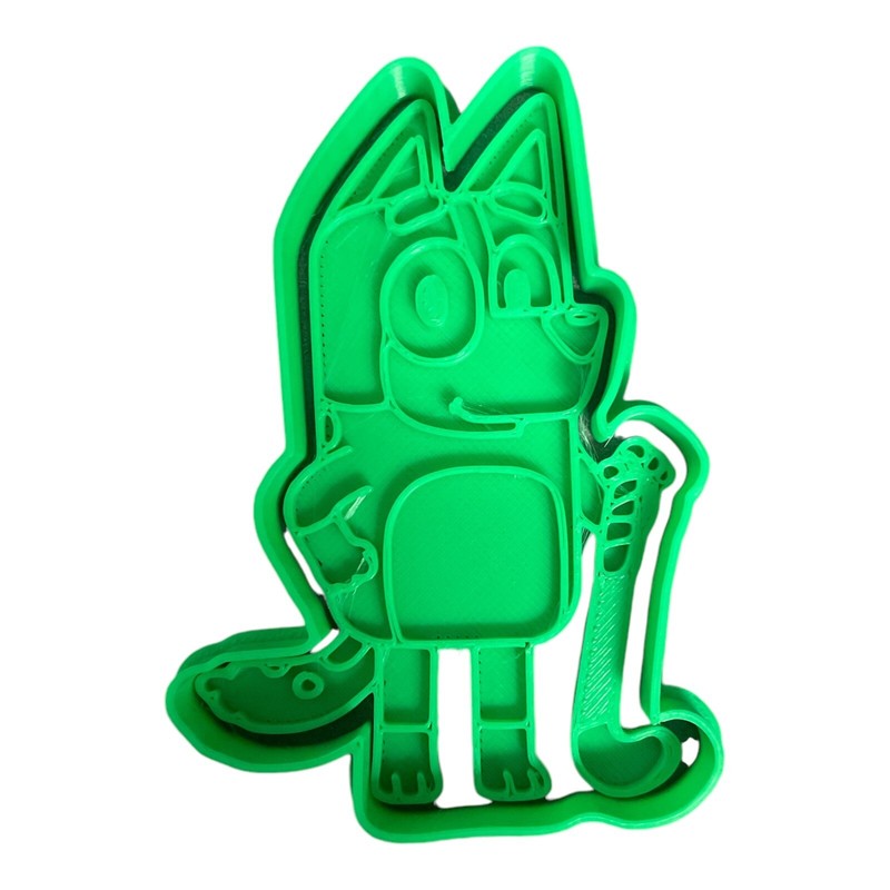 3D Printed Bluey X8 8 Cookie Cutter 8-Piece Set | Baking Mold Gift gallery
