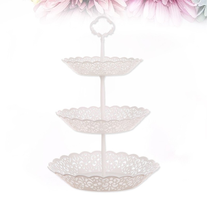 Three Tier Cake Display Stand Plate For Afternoon Tea Party Wedding Decor gallery