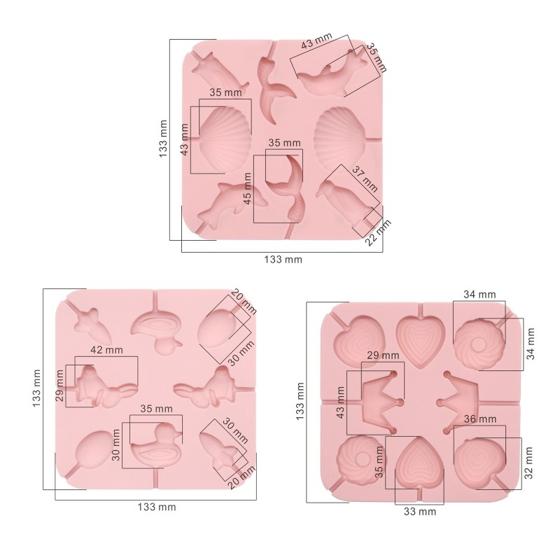 Sugarcraft Mould Cloud Crown Animal Shape Christmas Gift Cake Decoration DIY gallery