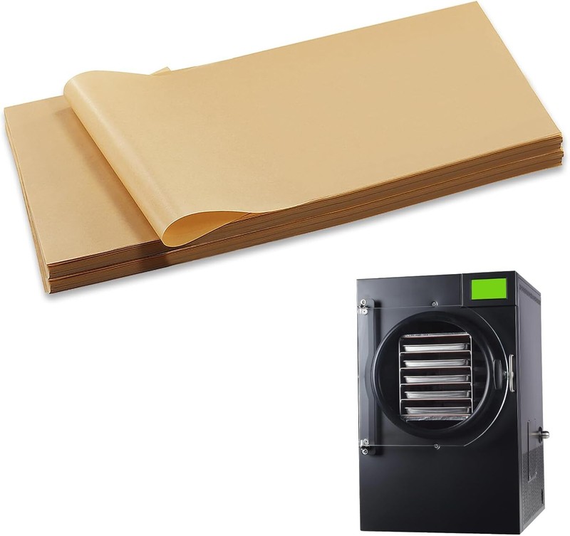 500 Packs Parchment Paper Sheets for Harvest Right Freeze Dryer – Medium
