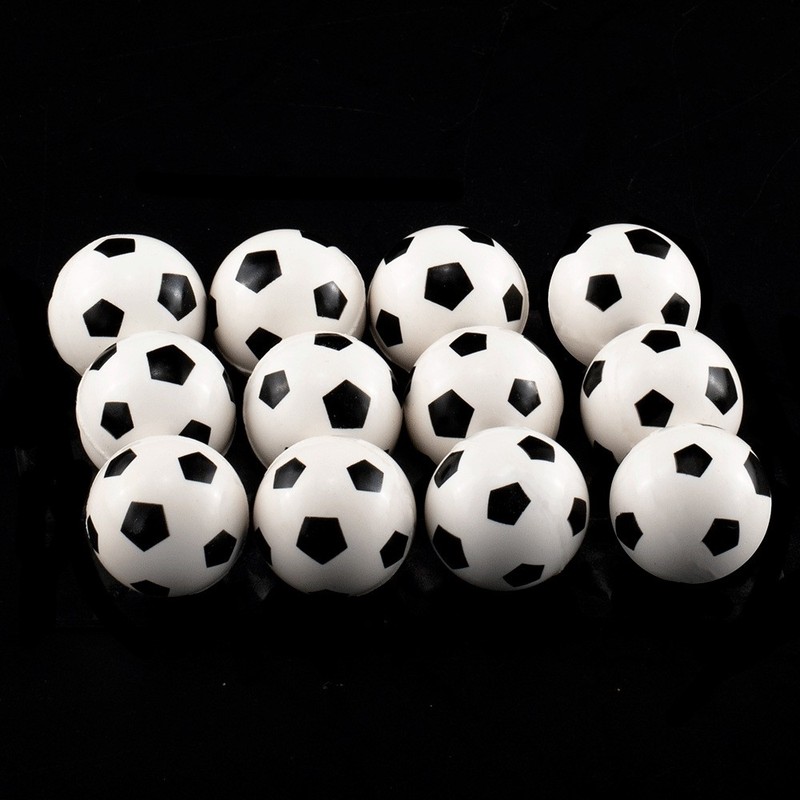 12Pcs Cake Topper Decorations Soccer Ball Cup Decor Football Basketball Baseball