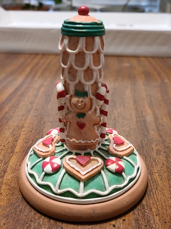 Vintage Noel Christmas Ginger Bread Man Cookie Press Stamp Mold 026 GW116 gallery