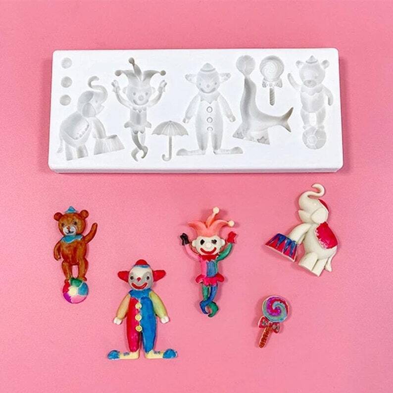 Circus Clown - Silicone Mold gallery
