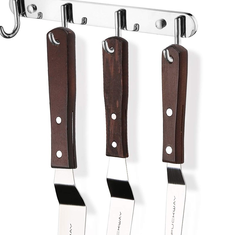 PUCKWAY Offset Cake Icing Spatula Set 4 inches, 6 8 10 inches gallery