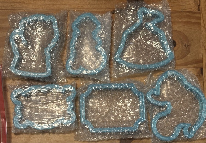 SheyB Designs Circus Six Piece 3d Cookie Cutter Set With 3 Stencils Included gallery