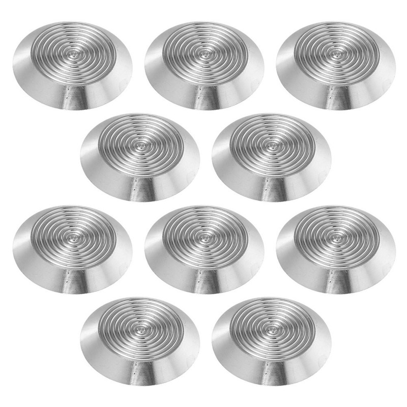 10pcs Tactile Warning Nail Studs - Stainless Steel Nonslip Blind Road gallery