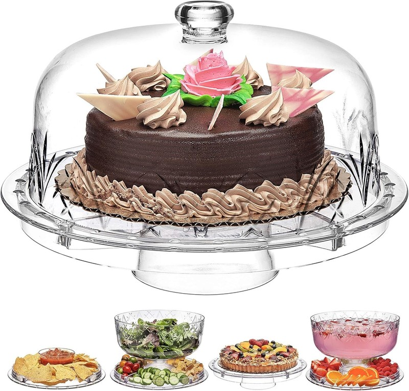 Versatile Serving Plate with Dome Lid - 6-Ways for All Occasions - Dublin Style gallery