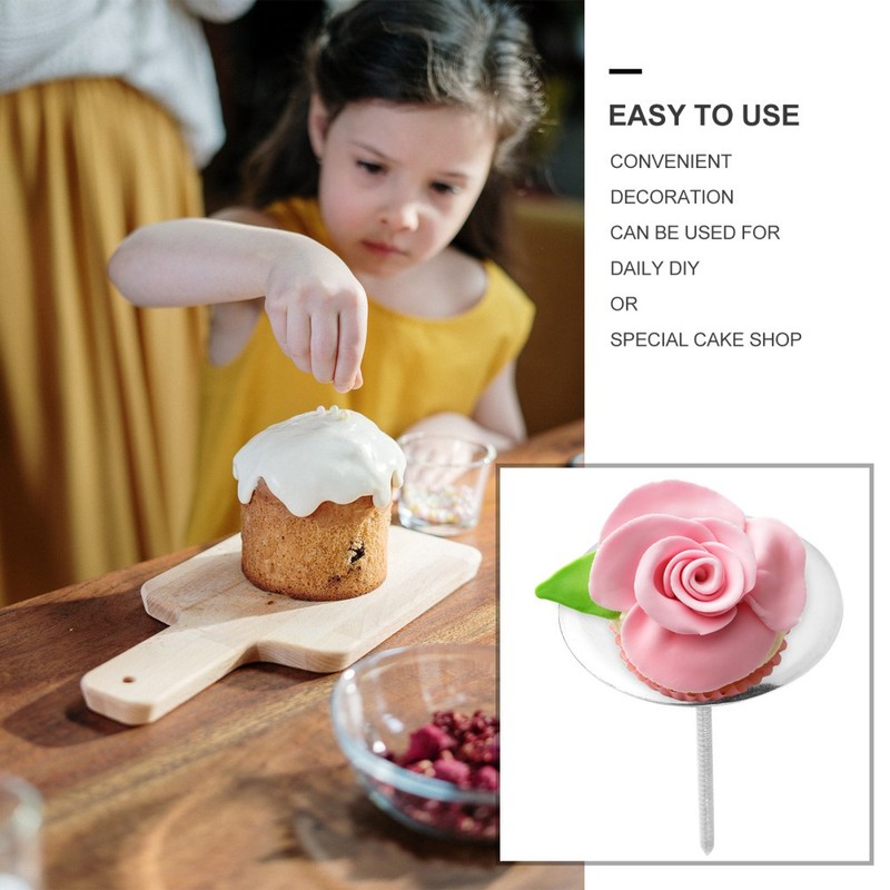 12 Pcs Baking Tools Cake Heating Core Nails for Icing Flower with Decoration gallery