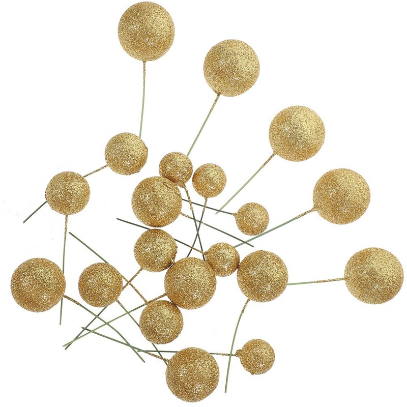 20 Pcs Birthday Cake Topper Ball Shape Decorating Toppers Decorations gallery