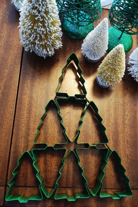 Wilton Multi Cookie Cutter Sheet Christmas Trees of 9 Cutouts NEW