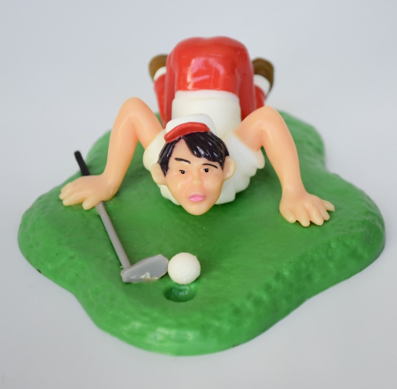 Vintage Wilton Cake Topper Golfer Golf Cake Top gallery
