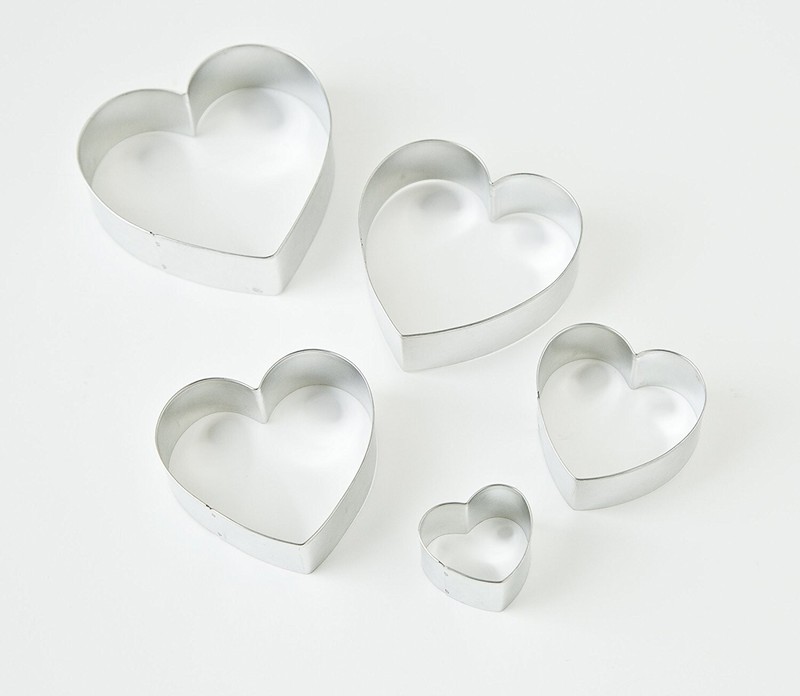 Fox Run Cookie Cutter Set, Hearts (3680) gallery