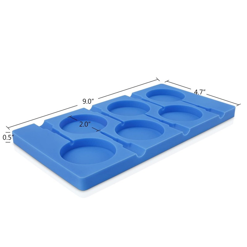 Large Lollipop Mold, 6 Cavity Silicone Lollipop Molds, Sucker Molds Hard Cand gallery