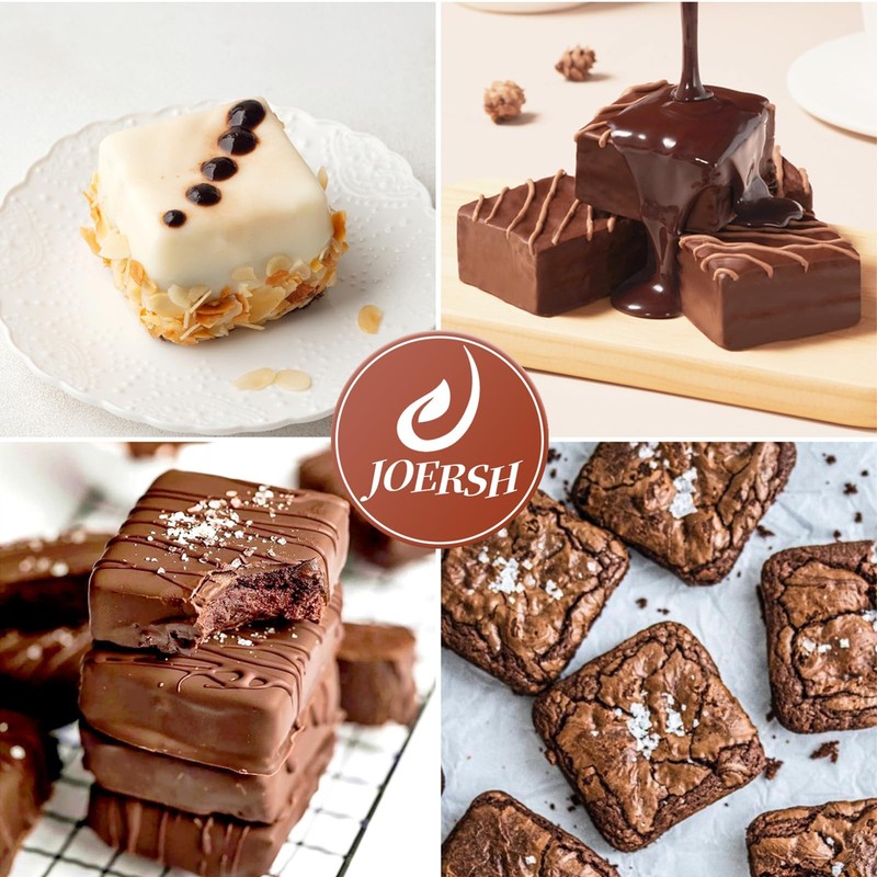 Square Cake Silicone Molds | 2" x 2" x 1" Chocolate Molds for Brownie Bites, ... gallery