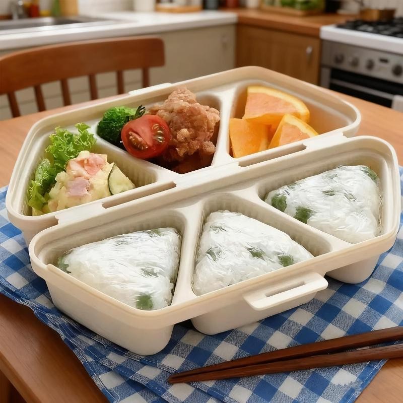 6-compartment Sushi Mold, Triangular Bento Box, Kitchenware Mold gallery