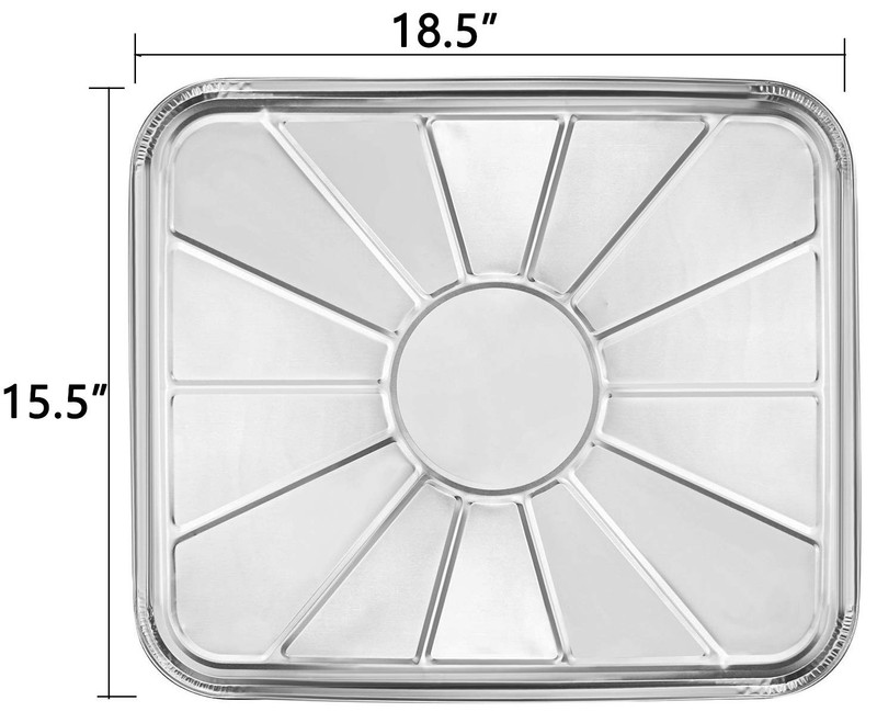 Lawei Set Of 30 Disposable Foil Oven Liners - 18.5 X 15.5 Inch Aluminum Foil gallery