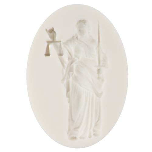 Ancient Greek Mythology Goddess Silicone Fondant Mold for Cake Style D gallery