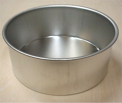 Tinplate Round Cake Pan (Fixed Bottom) 12 cm gallery