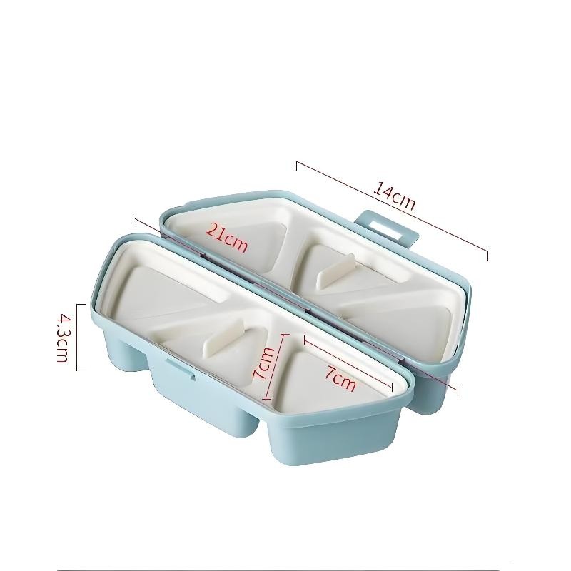 6-compartment Sushi Mold, Triangular Bento Box, Kitchenware Mold gallery