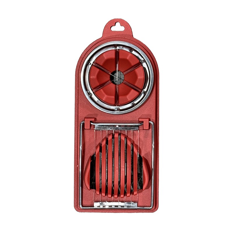 Egg Cutter Egg Slicer Sectioner Cutter Mold Flower-Shape Luncheon Meat Cutter