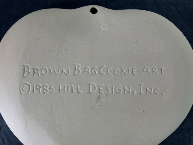 Brown Bag Cookie Art Heart and Pig Mold Vintage Floral and Pig gallery