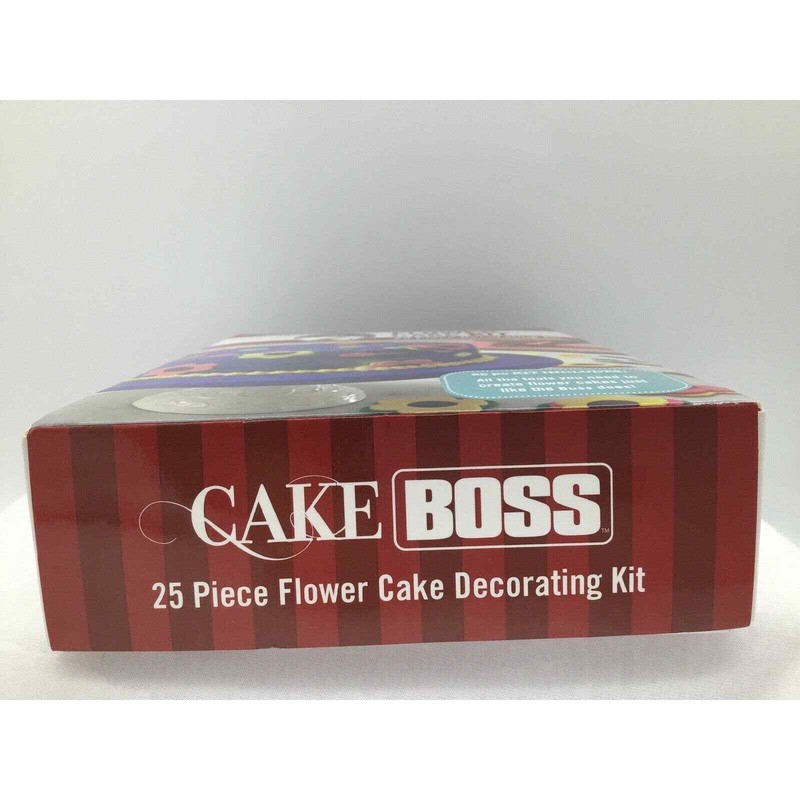 Cake Boss Flower Cake Kit 25 piece kit- New Open Box gallery