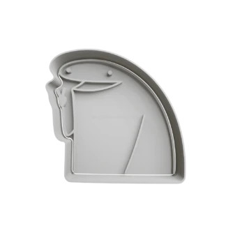 Flork Peace Cookie Cutter