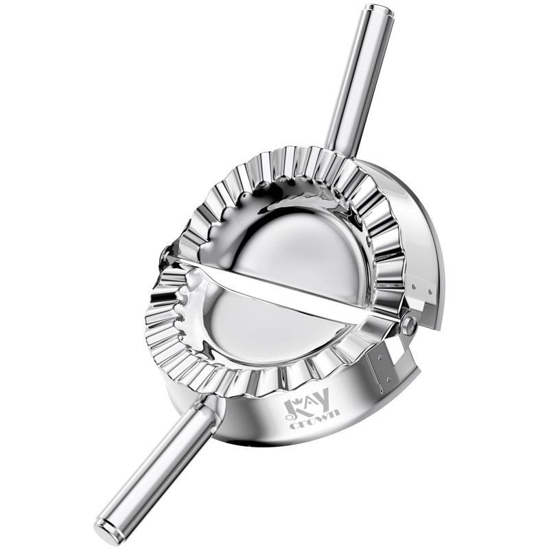Best Utensils Stainless Steel Ravioli Mould Pierogi Medium 4 inches, Silver
