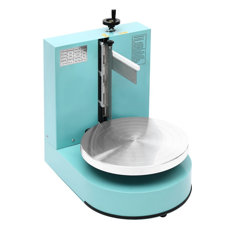 Electric Auto Cream Butter Coating Spreading Machine Cake Decorating Machine gallery
