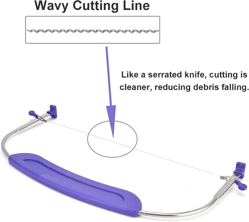 Ultimate Cake Leveler - Adjustable Cutter for Professional Baking & Easy Cleanup gallery