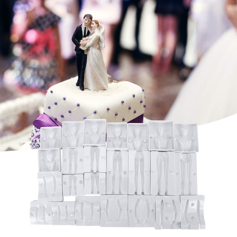 3D Human Body Decorating Mould, Baking Fondant Cake, DIY Molds Pastry Baking ... gallery