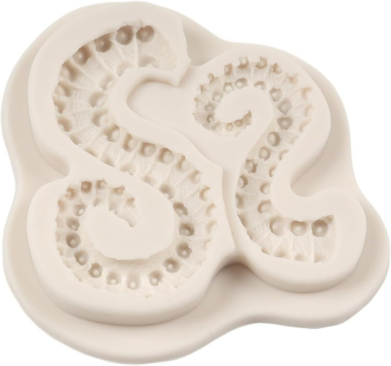 Tentacles Octopus Silicone Mold Octopus Fondant Mold For Cake Decoration Cupc... gallery