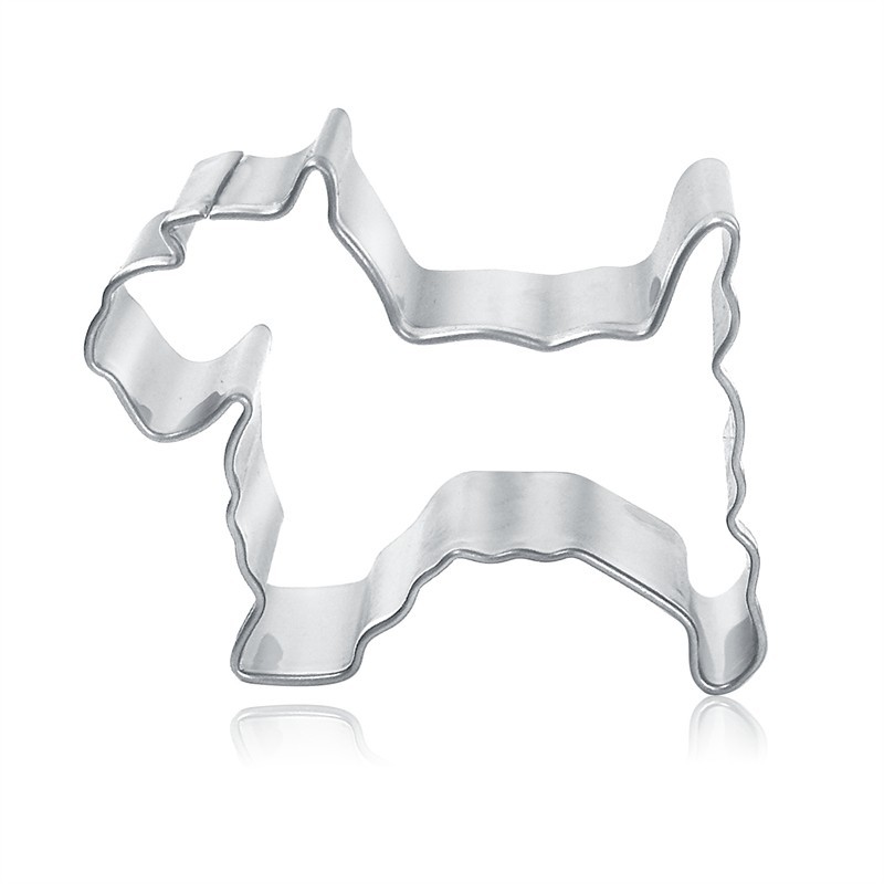Mini Scottie Dog Cookie Cutter 2'' Metal Pet Animal Shelter Treats gallery
