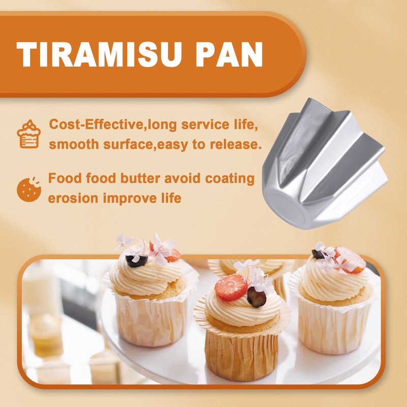 Anodized Aluminum Decorative Mold Cake Bread Pandoro Jelly Chocolate Muffin6320 gallery