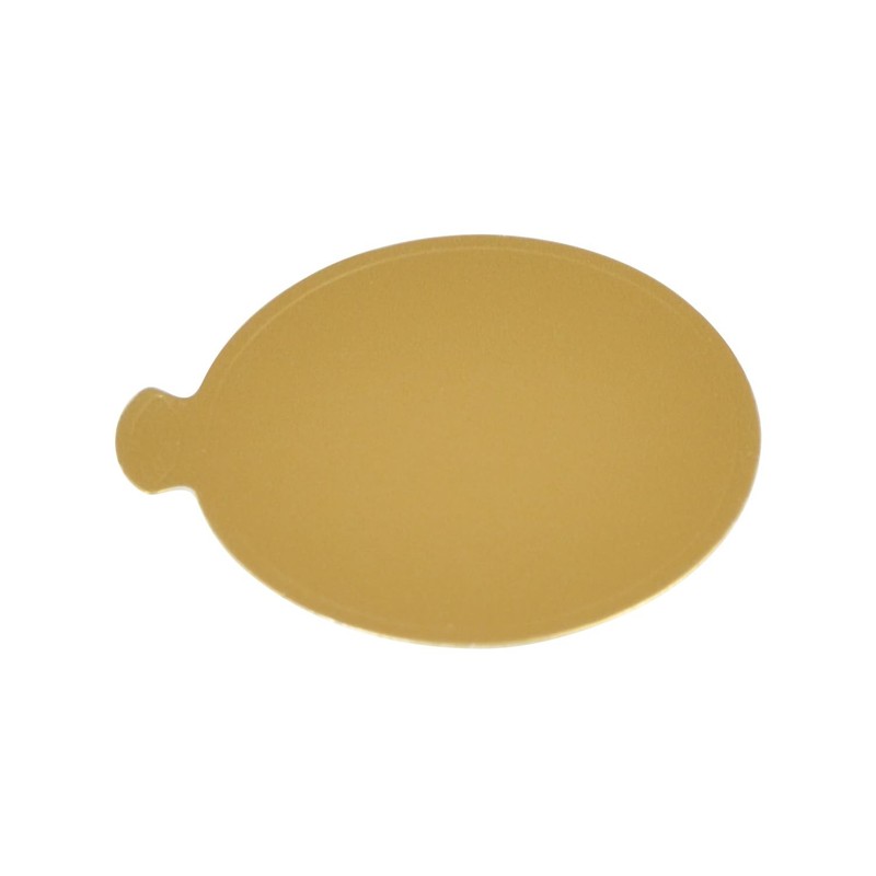 30 Pack Mini Cake Boards, 3.15 Inch Round Cardboard for Mouse Cupcake Base, D... gallery