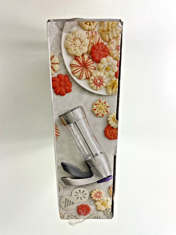 Wilton Preferred Press Cookie Press 13-Piece Set Metallic Soft-Grip Trigger gallery