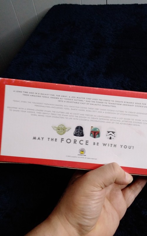 WILLIAMS SONOMA Star Wars Cookie Cutters Yoda Darth Vader Boba Fett Stormtrooper gallery