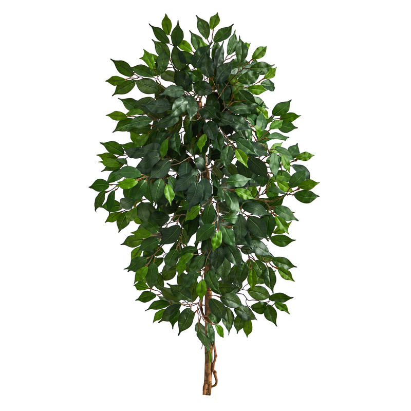 Nearly Natural 4Ft. Single Ficus Artificial Tree No Pot T1413